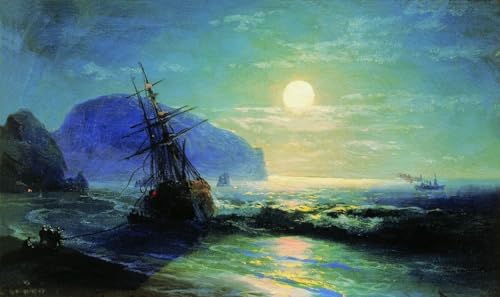 DTAUPREB Malen nach Zahlen für Erwachsene und Kinder Meer DIY-Ölgemälde digitale Kits auf Leinwand Dekoration Ivan Aivazovsky DTAUPREB Malen nach Zahlen für Erwachsene und Kinder Meer DIY-Ölgemälde digitale Kits auf Leinwand Dekoration Ivan Aivazovsky von DTAUPREB