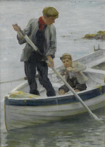 DTAUPREB Malen nach Zahlen für Kinder und Erwachsene Anfänger Junge und Boot DIY Ölgemälde Kits Zeichnung auf Leinwand Kunstdekor DTAUPREB Malen nach Zahlen für Kinder und Erwachsene Anfänger Junge und Boot DIY Ölgemälde Kits Zeichnung auf Leinwand Kunstdekor von DTAUPREB