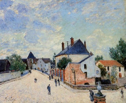 DTAUPREB Malen nach Zahlen für Kinder und Erwachsene Anfänger Street Alfred Sisley DIY Ölgemälde Set Zeichnen auf Leinwand Kunstdekor DTAUPREB Malen nach Zahlen für Kinder und Erwachsene Anfänger Street Alfred Sisley DIY Ölgemälde Set Zeichnen auf Leinwand Kunstdekor von DTAUPREB