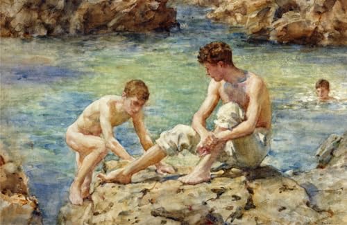 DTAUPREB Ölgemälde zum Selbermachen für Erwachsene und Kinder Badende Malen nach Zahlen mit Pinseln und Acrylpigment auf Leinwand DTAUPREB Ölgemälde zum Selbermachen für Erwachsene und Kinder Badende Malen nach Zahlen mit Pinseln und Acrylpigment auf Leinwand von DTAUPREB