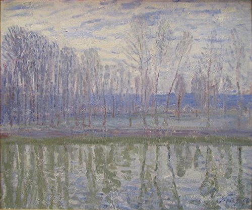DTAUPREB Ölgemälde zum Selbermachen für Erwachsene und Kinder Flusslandschaft Alfred Sisley Malen nach Zahlen mit Pinseln und Acrylpigment auf Leinwand DTAUPREB Ölgemälde zum Selbermachen für Erwachsene und Kinder Flusslandschaft Alfred Sisley Malen nach Zahlen mit Pinseln und Acrylpigment auf Leinwand von DTAUPREB