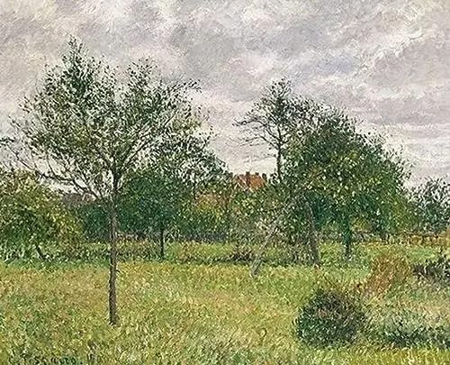 DTAUPREB Malen nach Zahlen für Erwachsene und Kinder Camille Pissarro Apfelbaum DIY-Ölgemälde digitales Malen-nach-Zahlen-Set auf Leinwand Dekoration Geschenk DTAUPREB Malen nach Zahlen für Erwachsene und Kinder Camille Pissarro Apfelbaum DIY-Ölgemälde digitales Malen-nach-Zahlen-Set auf Leinwand Dekoration Geschenk von DTAUPREB