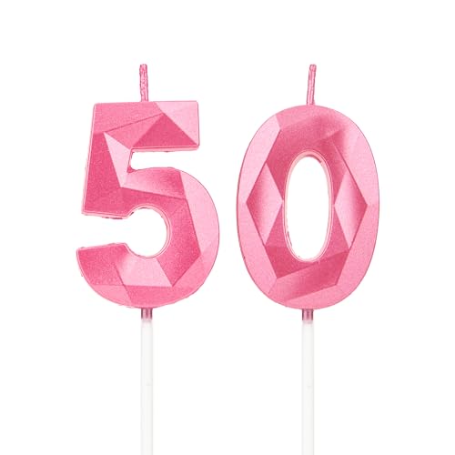 Geburtstagskerzen Zahlen 50,3D Rosa Kerzen Geburtstag für Kuchen geburtstagsdeko, Geburtstag Kerzen Zahlen, Geburtstagskerzen Kinder für Partys, Hochzeiten, Firmenfeiern, Jubiläen Geburtstagskerzen Zahlen 50,3D Rosa Kerzen Geburtstag für Kuchen geburtstagsdeko, Geburtstag Kerzen Zahlen, Geburtstagskerzen Kinder für Partys, Hochzeiten, Firmenfeiern, Jubiläen von DTXLX