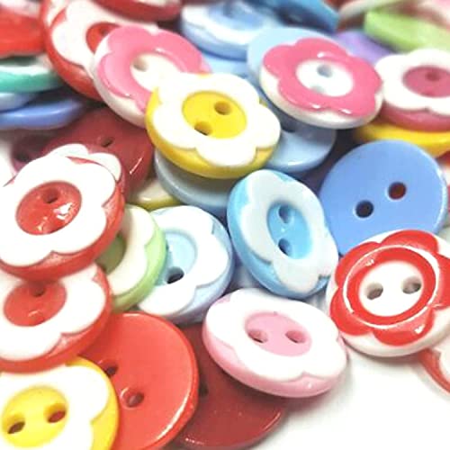 DUANGYMM Bastelknöpfe, 13MM 100 stücke Mix Farbe Flatback Harz Knöpfe 2 Löcher DIY Scrapbooking Kleidungsstück Nähzubehör DUANGYMM Bastelknöpfe, 13MM 100 stücke Mix Farbe Flatback Harz Knöpfe 2 Löcher DIY Scrapbooking Kleidungsstück Nähzubehör von DUANGYMM