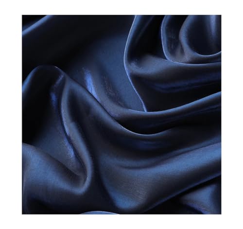 DUANGYMM Seidenstoff, Satinstoff, 150 cm Breite Polyester Satin Stoff for Hochzeit Kleidung Dekor Multicolor Mehrere Größen von DUANGYMM