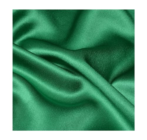 DUANGYMM Seidenstoff, Satinstoff, Seidencharmeuse-Satinstoff, 160 g/m, Mehrfarbig, mehrere Größen, 114 cm Breite von DUANGYMM