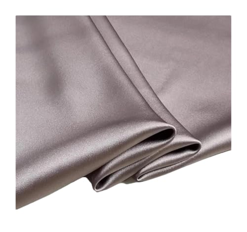 DUANGYMM Seidenstoff, Satinstoff, Stretch-Satinstoff, 140 cm Breite, 19 Momme, 95% Maulbeerseide, 5% Elastan, Mehrfarbig DUANGYMM Seidenstoff, Satinstoff, Stretch-Satinstoff, 140 cm Breite, 19 Momme, 95% Maulbeerseide, 5% Elastan, Mehrfarbig von DUANGYMM