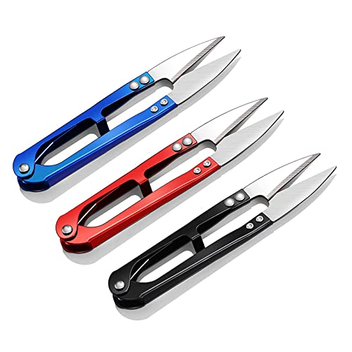 DUANGYMM U-förmige Nähschere, 3 STÜCKE Schere Trimmen Nähen Schere Zangen U Form Clippers Garn Edelstahl Stickerei Multicolor Handwerk Schere Schneider DUANGYMM U-förmige Nähschere, 3 STÜCKE Schere Trimmen Nähen Schere Zangen U Form Clippers Garn Edelstahl Stickerei Multicolor Handwerk Schere Schneider von DUANGYMM