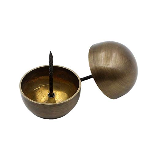 Polsternägel 5 Stück Möbelbolzen, Tür, Messing, Möbel, Schmuckkästchen, Sofa, Möbelbeschläge, geeignet for das Schulbüro(1.4cm) von DUANGYMM