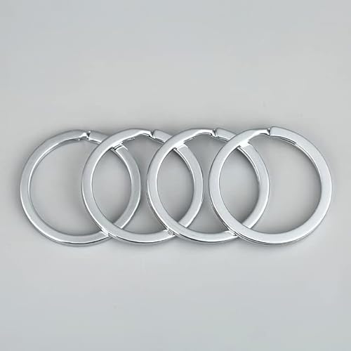 10/20PCS Metall Schlüsselanhänger 15 20 25 28 30mm Schlüsselanhänger Split Ring Ring für Schlüsselbund DIY Schmuckherstellung Schlüsselringe von DUANIA
