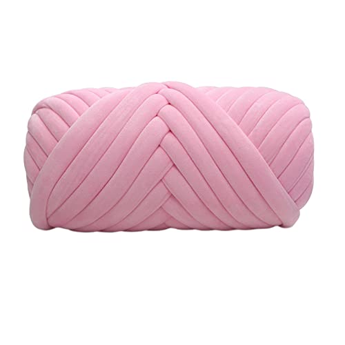 1 kg Samt-Garn zum Häkeln von Handtaschen, Handstricken, Haustierbetten, Teppichen, Kissen, Basteln (Farbe A) von DUANxiaoyanK