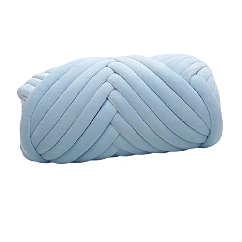 1 kg Samt-Garn zum Häkeln von Handtaschen, Handstricken, Haustierbetten, Teppichen, Kissen, Basteln (Farbe F) von DUANxiaoyanK