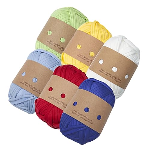 Garn, Strickgarn-Set, für kleine Garnprojekte, Handwerk (6 Rollen) (01) von DUANxiaoyanK