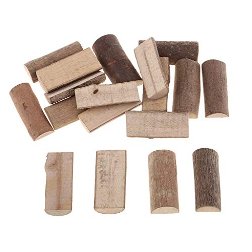 Rustikale kleine Holzstäbe, 15 x 35 mm, natürliche Baumrinde, für Heimdekoration und rustikale Hochzeit, Basteln, 20 Stück Rustikale kleine Holzstäbe, 15 x 35 mm, natürliche Baumrinde, für Heimdekoration und rustikale Hochzeit, Basteln, 20 Stück von DUANxiaoyanK