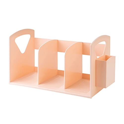 Holzschreibtisch Lagerung, Desktop-Datei-Organizer Zeitschriftenständer Stifthalter for Büro, Zuhause, Schule(F) von DUBTEDHOU