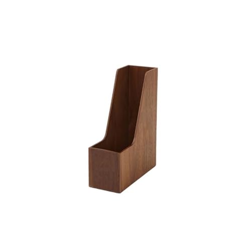 Holzschreibtisch Lagerung, Vertikaler Aktenhalter aus Holz in Natur oder Braun(Bruin) von DUBTEDHOU