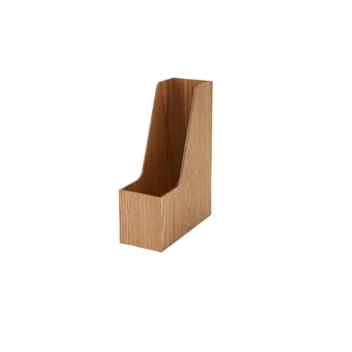 Holzschreibtisch Lagerung, Vertikaler Aktenhalter aus Holz in Natur oder Braun(Natural) von DUBTEDHOU