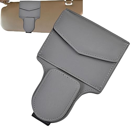 DUDOK Brillenclip Halter für Sonnenblende, Aufbewahrungsbox für Sonnenblende, Brillenetui Auto Sonnenblende mit Magnetverschluss, Zubehör DUDOK Brillenclip Halter für Sonnenblende, Aufbewahrungsbox für Sonnenblende, Brillenetui Auto Sonnenblende mit Magnetverschluss, Zubehör von DUDOK