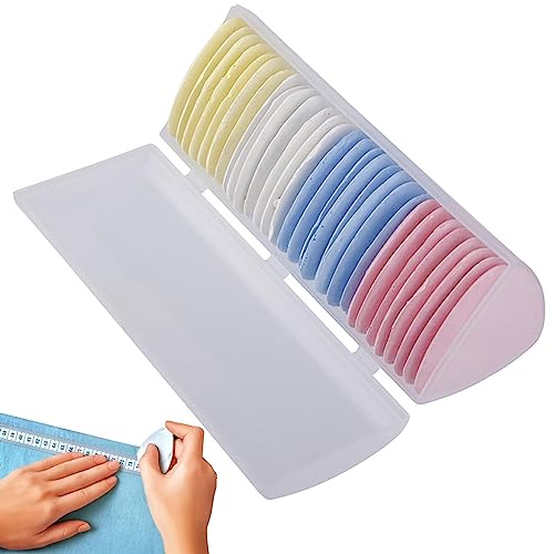 DUDOK Nähkreide für Stoff, dreieckige, bunte Stoffmarkierungsstifte zum Nähen, Stoffmarkierstift zum Schneidern, Nähen, Quilten, Bastelzubehör, leicht zu reinigen DUDOK Nähkreide für Stoff, dreieckige, bunte Stoffmarkierungsstifte zum Nähen, Stoffmarkierstift zum Schneidern, Nähen, Quilten, Bastelzubehör, leicht zu reinigen von DUDOK