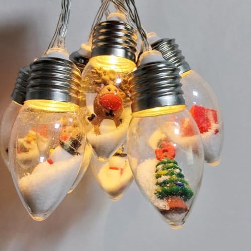 DUDONGA Lichterkette, USB-betriebene Lichterkette, 10 LEDs, 1,5 m, Licht, wasserdicht, für Weihnachtsbaum, Schlafzimmer, Geschenke, Innenbereich, Halloween-Dekorationen, Warmweiß DUDONGA Lichterkette, USB-betriebene Lichterkette, 10 LEDs, 1,5 m, Licht, wasserdicht, für Weihnachtsbaum, Schlafzimmer, Geschenke, Innenbereich, Halloween-Dekorationen, Warmweiß von DUDONGA