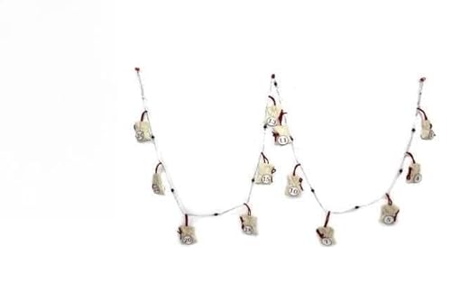DUE ESSE CHRISTMAS SRL Girlande 270 cm C/Beutel 12 Stück $$, wie Foto, Einheitsgröße DUE ESSE CHRISTMAS SRL Girlande 270 cm C/Beutel 12 Stück $$, wie Foto, Einheitsgröße von DUE ESSE CHRISTMAS SRL