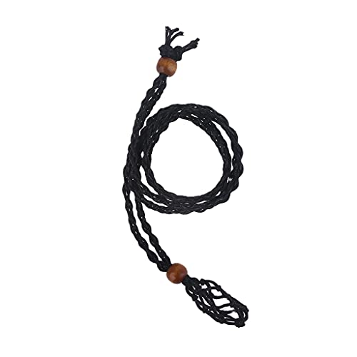 DUESI Halskette Kordel Leerer Steinhalter Rohstein Ersatznetzbeutel Verstellbare Länge DIY Halskette Schmuckherstellung Zubehör DUESI Halskette Kordel Leerer Steinhalter Rohstein Ersatznetzbeutel Verstellbare Länge DIY Halskette Schmuckherstellung Zubehör von DUESI