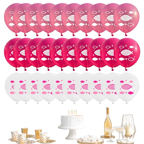 Wiederverwendbares Luftballon-Set - "Schön, dass du da bist!" - Perfekt für Konfirmation, Firmung, Kommunion und Taufe Wiederverwendbares Luftballon-Set - "Schön, dass du da bist!" - Perfekt für Konfirmation, Firmung, Kommunion und Taufe von DUGEGAYL