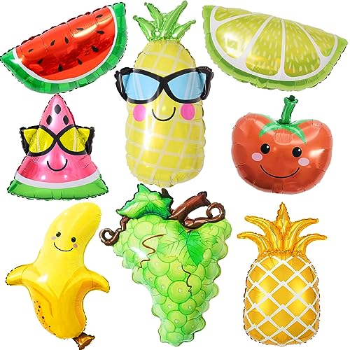 DUGEHO Hawaii Ballons,8 Stück Frucht Luftballons, Sommer Themen Party Dekoration, Hawaii Ballons für Sommer Strandparty, Kinder Geburtstag, Schungel Themenparty DUGEHO Hawaii Ballons,8 Stück Frucht Luftballons, Sommer Themen Party Dekoration, Hawaii Ballons für Sommer Strandparty, Kinder Geburtstag, Schungel Themenparty von DUGEHO