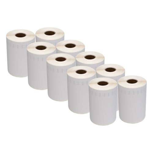 DULA Etiketten - Kompatibel mit Dymo 2166659 Etiketten - Weiß - XL DHL Versandlabel - 10 Rollen - 102 x 210 mm - 140 Etiketten pro Rolle DULA Etiketten - Kompatibel mit Dymo 2166659 Etiketten - Weiß - XL DHL Versandlabel - 10 Rollen - 102 x 210 mm - 140 Etiketten pro Rolle von DULA