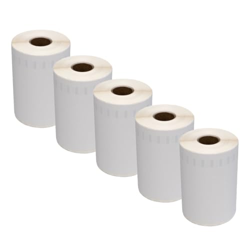 DULA Etiketten - Kompatibel mit Dymo 2166659 Etiketten - Weiß - XL DHL Versandlabel - 5 Rollen - 102 x 210 mm - 140 Etiketten pro Rolle DULA Etiketten - Kompatibel mit Dymo 2166659 Etiketten - Weiß - XL DHL Versandlabel - 5 Rollen - 102 x 210 mm - 140 Etiketten pro Rolle von DULA