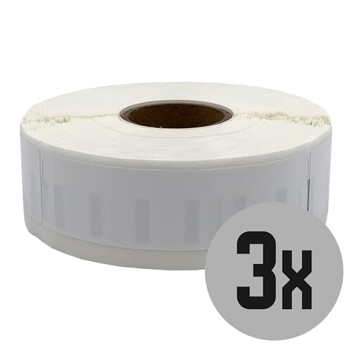DULA Etiketten - Kompatibel mit Dymo Compatible labels - Weiß - 1933085 - 2112284 - Duurzame barcode etiketten - 3 rollen - 64 x 19 mm - 450 labels per rol DULA Etiketten - Kompatibel mit Dymo Compatible labels - Weiß - 1933085 - 2112284 - Duurzame barcode etiketten - 3 rollen - 64 x 19 mm - 450 labels per rol von DULA