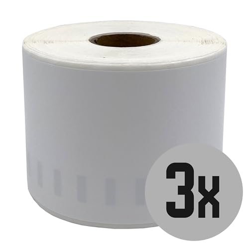 DULA Etiketten - Kompatibel mit Dymo Compatible labels - Weiß - 1933087 - 2112288 - Duurzame grote magazijnetiketten - 3 rollen - 190 x 59 mm - 170 labels per rol DULA Etiketten - Kompatibel mit Dymo Compatible labels - Weiß - 1933087 - 2112288 - Duurzame grote magazijnetiketten - 3 rollen - 190 x 59 mm - 170 labels per rol von DULA