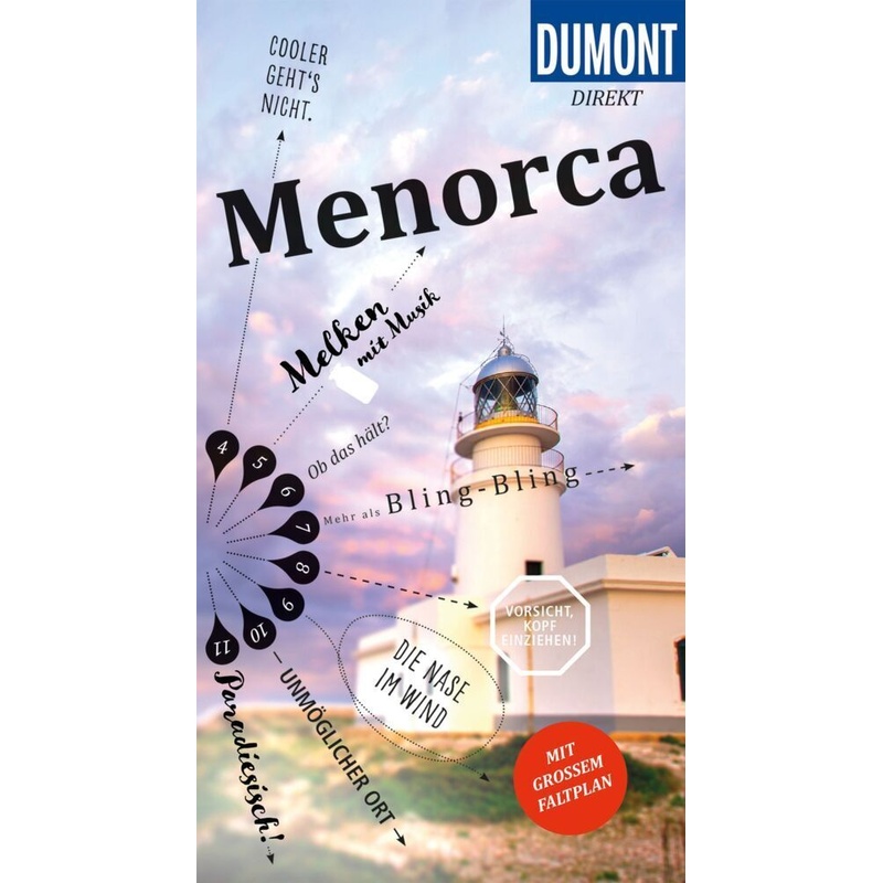 Dumont Direkt Reiseführer Menorca - Jonas Martiny, Kartoniert (TB) von DUMONT REISEVERLAG