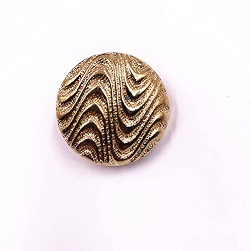 DUNGS 10 Stück, Klassische Mode Schwarz Gold Runde Metallknöpfe, DIY Handgemachte Materialien, Bekleidungszubehör Knöpfe DUNGS 10 Stück, Klassische Mode Schwarz Gold Runde Metallknöpfe, DIY Handgemachte Materialien, Bekleidungszubehör Knöpfe von DUNGS