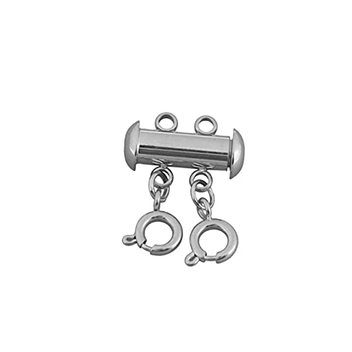 DUNGS 2/3/4 Löcher Starke Magnetverschlüsse Multi Strang Layered Halskette Verschlussrohre für Halskette Armband Kette Schnallenhaken von DUNGS