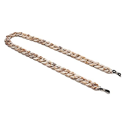 DUNGS Mode Acrylbrille Kette Sonnenbrille Schnur Anti-Rutsch-Seil Brille Hängende Halskette Zubehör Unisex Brillenhalter Strap DUNGS Mode Acrylbrille Kette Sonnenbrille Schnur Anti-Rutsch-Seil Brille Hängende Halskette Zubehör Unisex Brillenhalter Strap von DUNGS