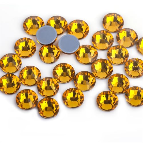 Hotfix Strasssteine Lila Samt Kristall Hot Fix Glas Strass Hotfix Eisen auf Strass Nähen Stoff Dekorationen(Rose,Mix Sizes 1000pcs) von DUNSBY