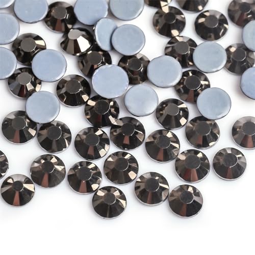 Hotfix Strasssteine Lila Samt Kristall Hot Fix Glas Strass Hotfix Eisen auf Strass Nähen Stoff Dekorationen(Style 2,SS30-288pcs) von DUNSBY