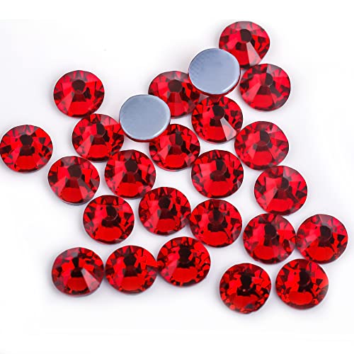 Hotfix Strasssteine Lila Samt Kristall Hot Fix Glas Strass Hotfix Eisen auf Strass Nähen Stoff Dekorationen(Yellow,Mix Sizes 1000pcs) von DUNSBY