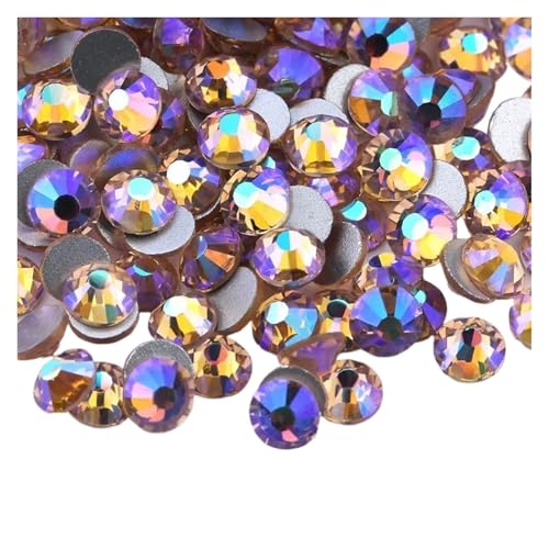 Hotfix Strasssteine SS3-SS30 1440 Stück Kristallgelb 3D-Nagelkunst-Dekorationen Flatback-Strasssteine ​​ohne HotFix-Kleber(Ss20-1440pcs) von DUNSBY