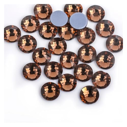 Hotfix Strasssteine SS3-SS30 Farbe Eisen Auf Strass Hot Fix Kristall Strass Nähen Stoff Bekleidung Steine(Color 28,Ss20 1440pcs) von DUNSBY