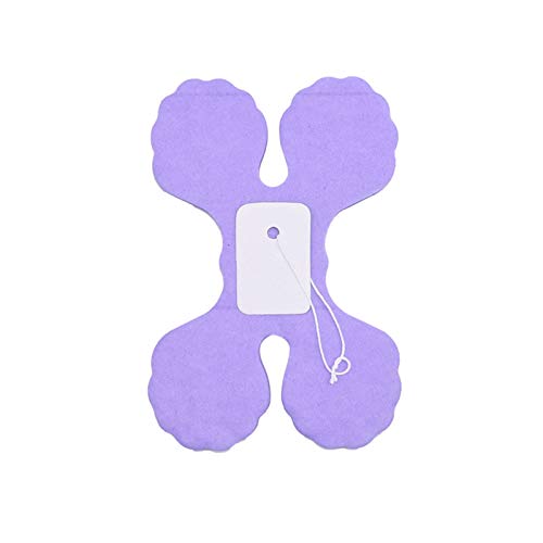 DUO ER Christmas Garland 3.6m vierblättriges Kleeblatt-Girlande Papier Banner Hochzeit DIY Dekoration Heim Bunting hängende Dekoration-Babyparty-Weihnachtsbaum-Dekor (Farbe : Light Purple) von DUO ER