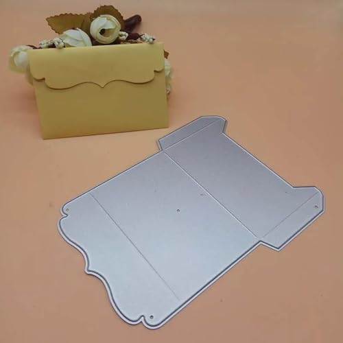Kartenherstellungswerkzeuge, Stanzformen für Kartenherstellung, 15,3 x 11,5 cm, Briefumschlag, Kartentasche, Schablonen für Scrapbooking, Fotoalbum, Prägedekoration von DUOLAIYUNSO