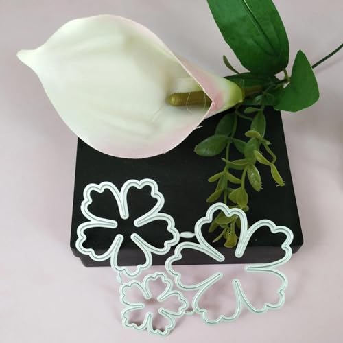 Metall-Stanzformen für Kartenherstellung, 11,5 x 8,0 cm, Blumen-Metall-Stanzformen für Scrapbooking, Dekoration, Prägung, Fotoalbum, Dekoration Metall-Stanzformen für Kartenherstellung, 11,5 x 8,0 cm, Blumen-Metall-Stanzformen für Scrapbooking, Dekoration, Prägung, Fotoalbum, Dekoration von DUOLAIYUNSO