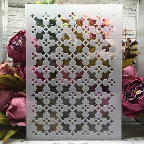 Schablonen zum Malen an Wänden, A4, 29 cm, Geometrie, Grasstruktur, wiederverwendbar, Zeichnen, Malen, Bastelvorlagen für Wandpapier, Kunst, Sammelalbum, Heimdekoration, Muster A Schablonen zum Malen an Wänden, A4, 29 cm, Geometrie, Grasstruktur, wiederverwendbar, Zeichnen, Malen, Bastelvorlagen für Wandpapier, Kunst, Sammelalbum, Heimdekoration, Muster A von DUOLAIYUNSO