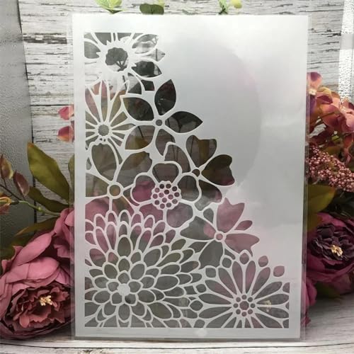 Schablonen zum Malen auf Holz, 29 x 21 cm, A4, Love Live Laugh, Vorlagen zum Zeichnen, Kartenherstellung, wiederverwendbare Schablonen für Leinwand, Möbel, Papier, Basteln, Stil I von DUOLAIYUNSO