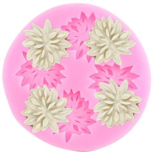 Silikonformen Zubehör, Blumen-Silikonform, Cupcake-Topper, Fondant, Kuchendekoration, Schokolade, Süßigkeiten, Ton, Basteln, Epoxidharz, 6,8 x 6,8 x 1 cm Silikonformen Zubehör, Blumen-Silikonform, Cupcake-Topper, Fondant, Kuchendekoration, Schokolade, Süßigkeiten, Ton, Basteln, Epoxidharz, 6,8 x 6,8 x 1 cm von DUOLAIYUNSO