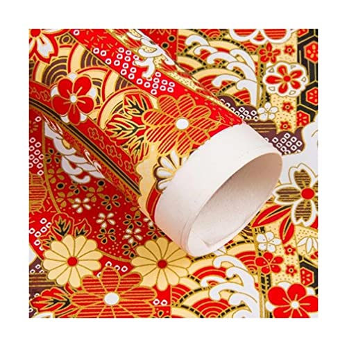 DUPLUSFUN Weihnachts-Geschenkpapier 20 Farben 42 * 58 cm Papier Kunstdruckpapier DIY handgemachte Origami japanische Chiyotang Papier Geschenkpapier Deckblatt Papier Wiederverwendbar von DUPLUSFUN