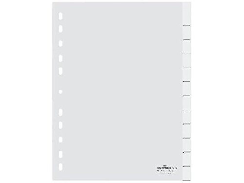 Register weiß DURABLE 6410 02 A4h/12tlg VE=20(Liefermenge=20) von DURABLE