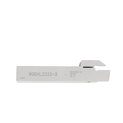 DURAVIK Externer Drehmeißelhalter Einstechdorn MGEHL MGEHR1010 MGEHR1212 MGEHR1616 MGEHR2020 MGEHR2525-1.5/2/2.5/3/4 CNC-Drehmaschinen-Drehwerkzeughalter(MGEHL1616-2 Left) von DURAVIK